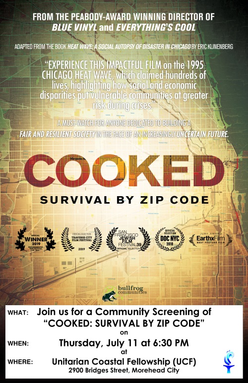 Social Justice Film Series: COOKED: Survival by Zip Code