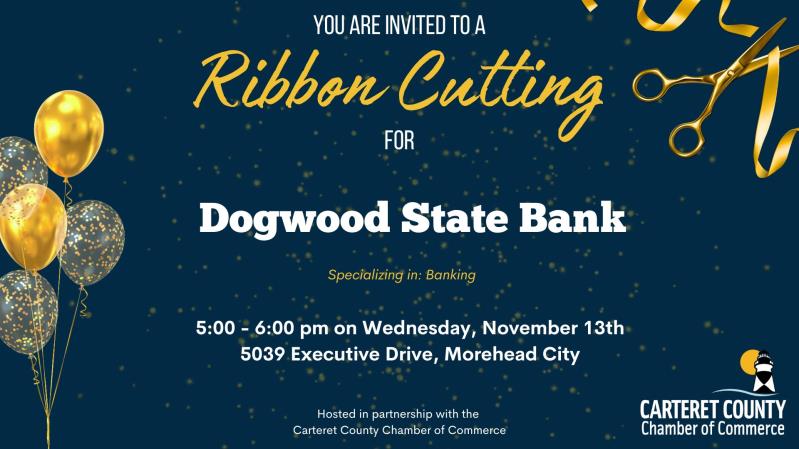 Ribbon Cutting for Dogwood State Bank